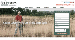 Desktop Screenshot of boundaryzone.com